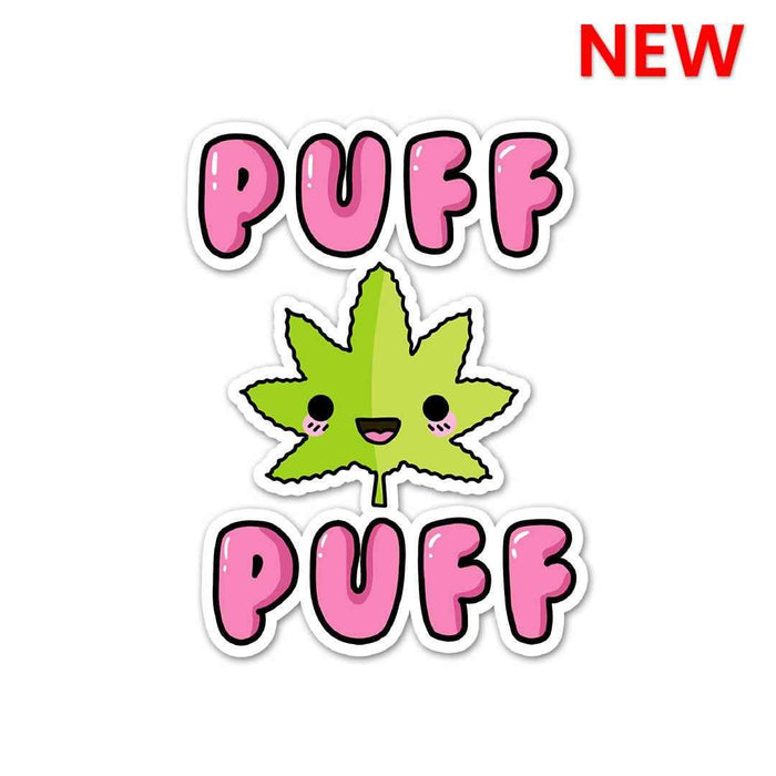 Puff Puff Weed-Weed Sticker - Stickers | STICK IT UP
