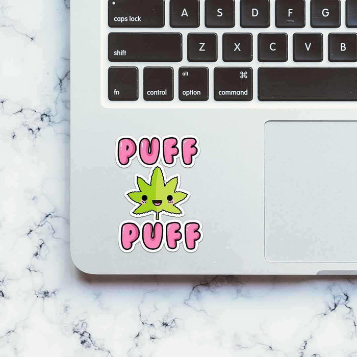 Puff Puff Weed-Weed Sticker - Stickers | STICK IT UP
