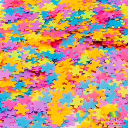 Puzzl'd | Glitter Shape from The Glitter Guy