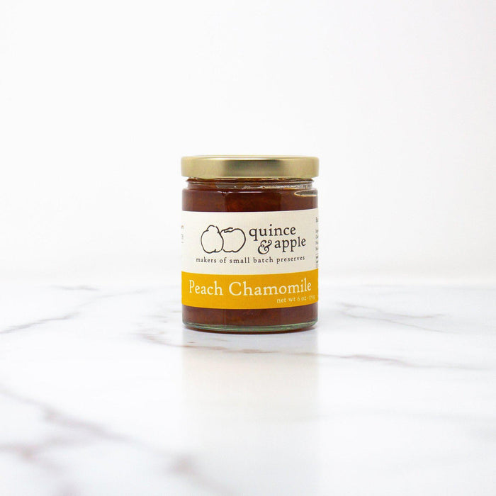 Quince and Apple Peach Chamomile Preserves 6 oz