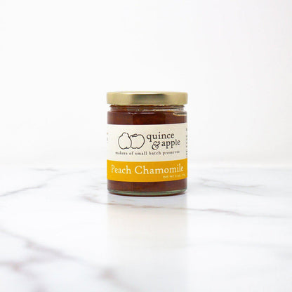Quince and Apple Peach Chamomile Preserves 6 oz