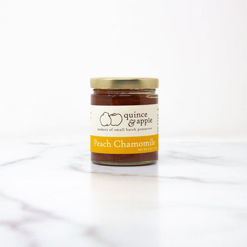 Quince and Apple Peach Chamomile Preserves 6 oz