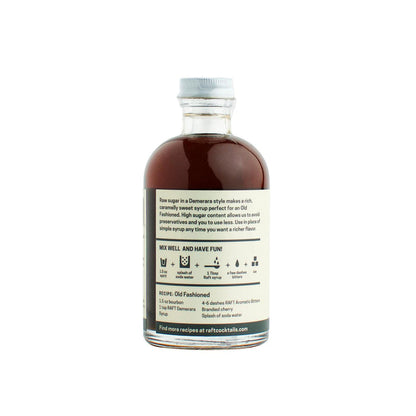 Raft Demerara Syrup 250ml