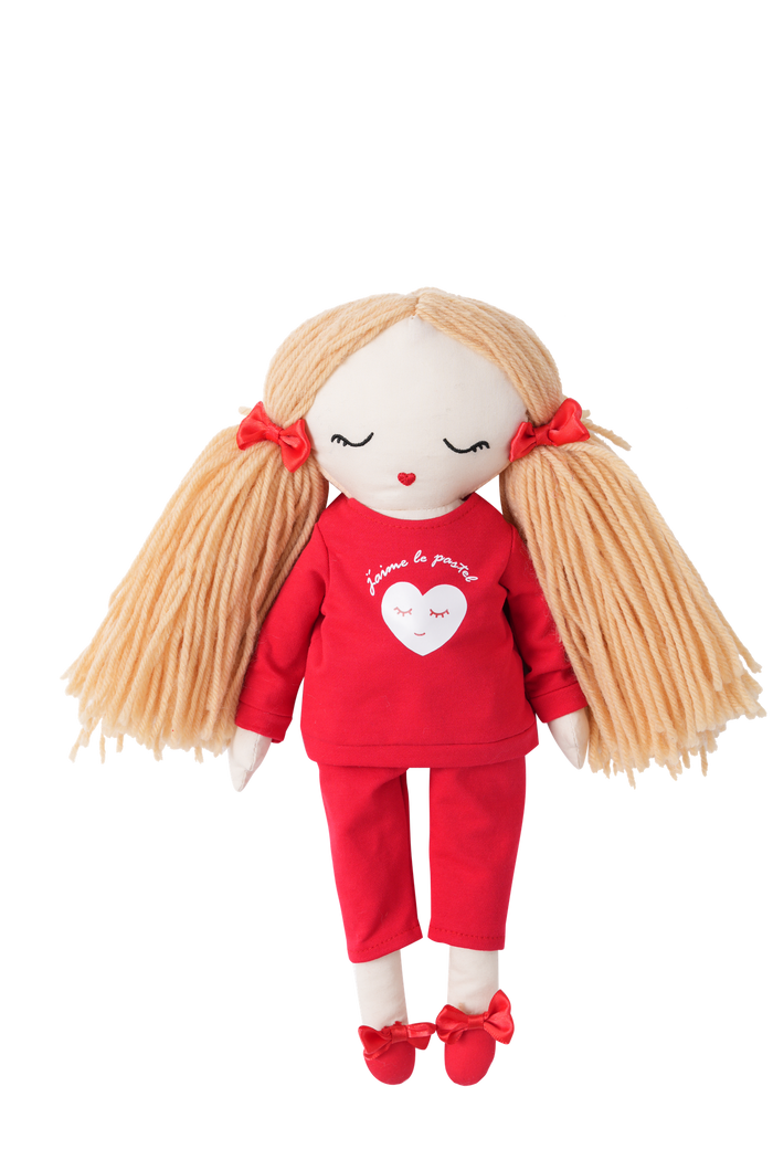red doll - red