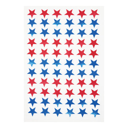 A Red, White & Pow Printed Kitchen Towel.