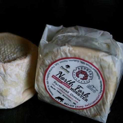 Redhead Creamery North Fork Whiskey Washed Munster ~ 6oz wheel