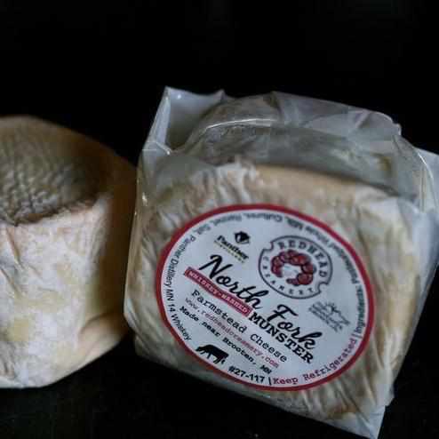 Redhead Creamery North Fork Whiskey Washed Munster ~ 6oz wheel