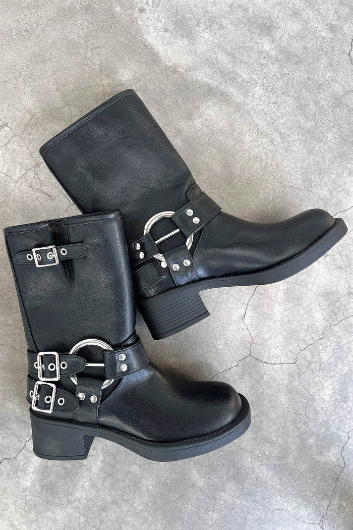 Rhea™ | Women's Black Short Boots