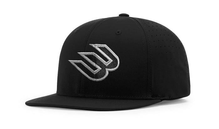 Richardson 733 Black 4-Stitch Performance Ignite LT Umpire Hat (Big West)