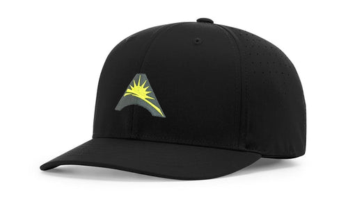 Richardson 743 Black 6-Stitch Performance Ignite LT Umpire Hat (ASUN)