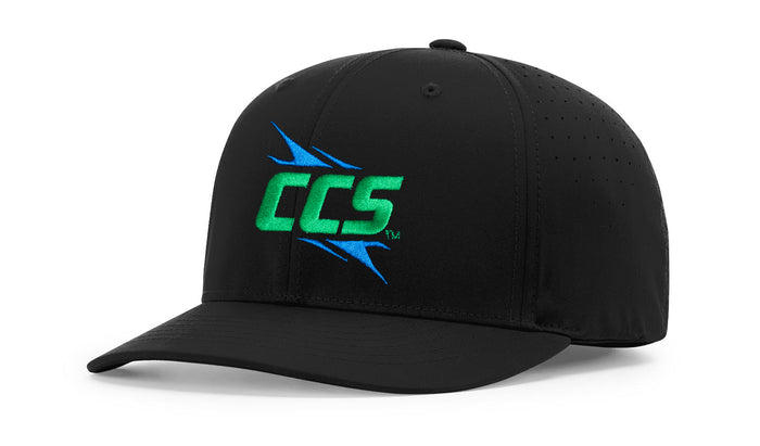 Richardson 743 Black 6-Stitch Performance Ignite LT Umpire Hat (CCS)