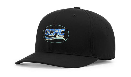 Richardson 743 Black 6-Stitch Performance Ignite LT Umpire Hat (GCAC)