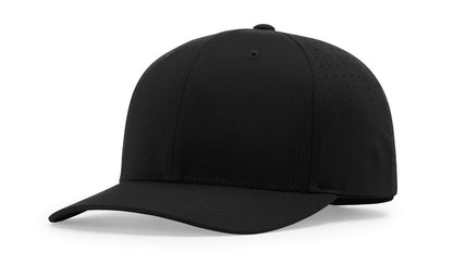 Richardson 753 Black 8-Stitch Performance Ignite LT Umpire Hat (Keystone)
