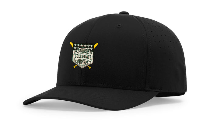 Richardson 753 Black 8-Stitch Performance Ignite LT Umpire Hat (SCUA)