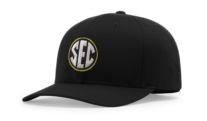 Richardson 753 Black 8-Stitch Performance Ignite LT Umpire Hat (SEC)