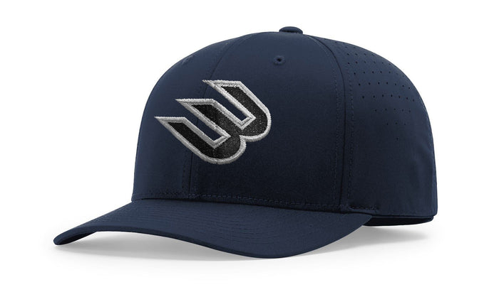 Richardson 753 Navy 8-Stitch Performance Ignite LT Umpire Hat (Big West)