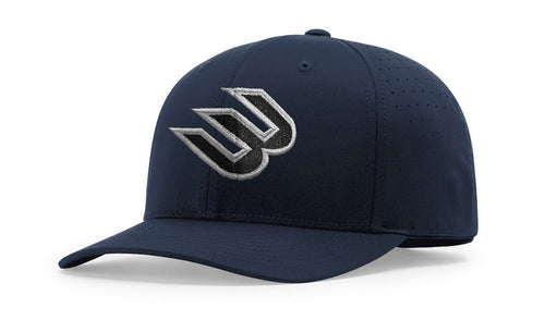 Richardson 753 Navy 8-Stitch Performance Ignite LT Umpire Hat (Big West)