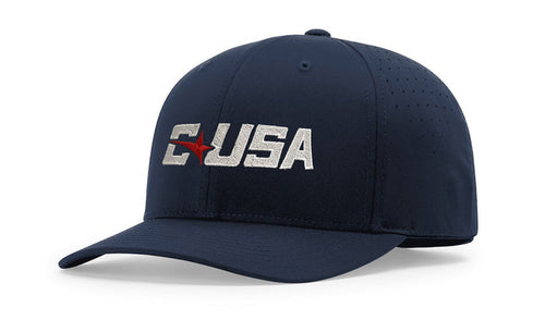 Richardson 753 Navy 8-Stitch Performance Ignite LT Umpire Hat (C-USA)