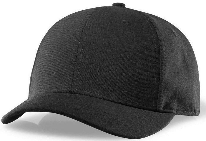 Richardson Black 4-Stitch Umpire Combo Hat (LL CT D4)