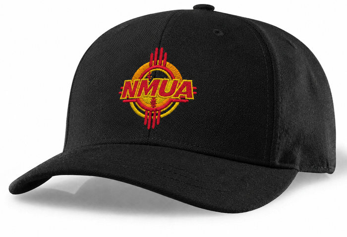 Richardson Black 4-Stitch Umpire Combo Hat (NMUA)