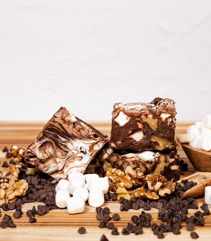 Fifty Five Fudge Rocky Road