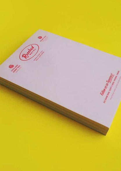 Rosebud Motel: Fictional Hotel Notepad Set