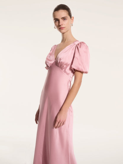 Rosie Dress in Vintage Pink