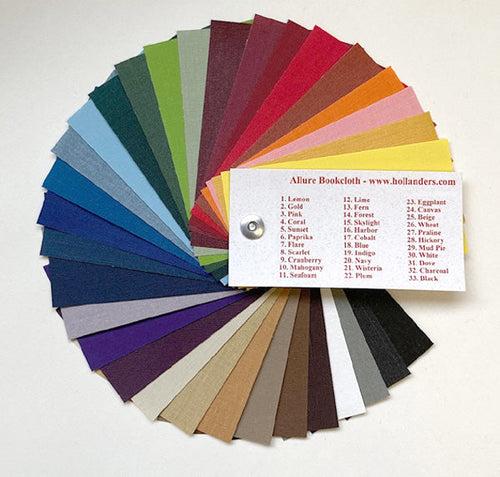 Sample Book Allure Bookcloth
