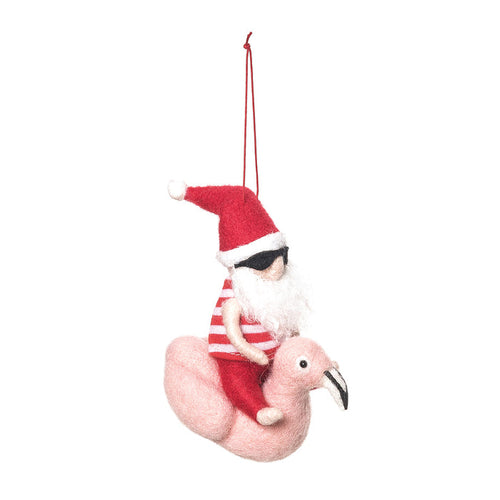 A Santa in Shades Ornament.
