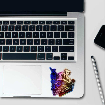 Sasuke Uchiha Holographic Stickers - Holographic stickers | STICK IT UP