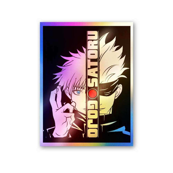 Satoru Gojo Holographic Stickers - Holographic stickers | STICK IT UP