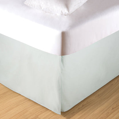A Sea Glass Bed Skirt.