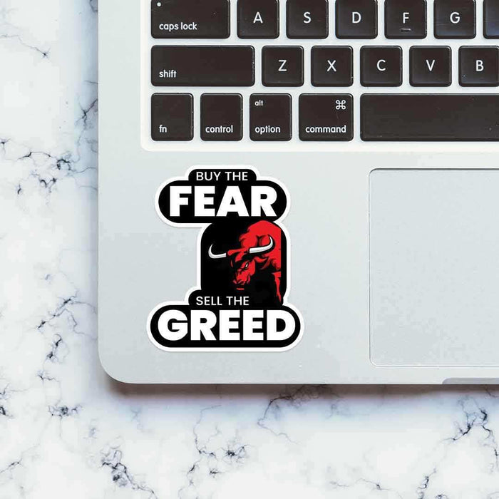 Sell the greed Sticker - Stickers | STICK IT UP