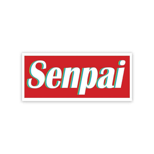 Senpai Sticker - Stickers | STICK IT UP