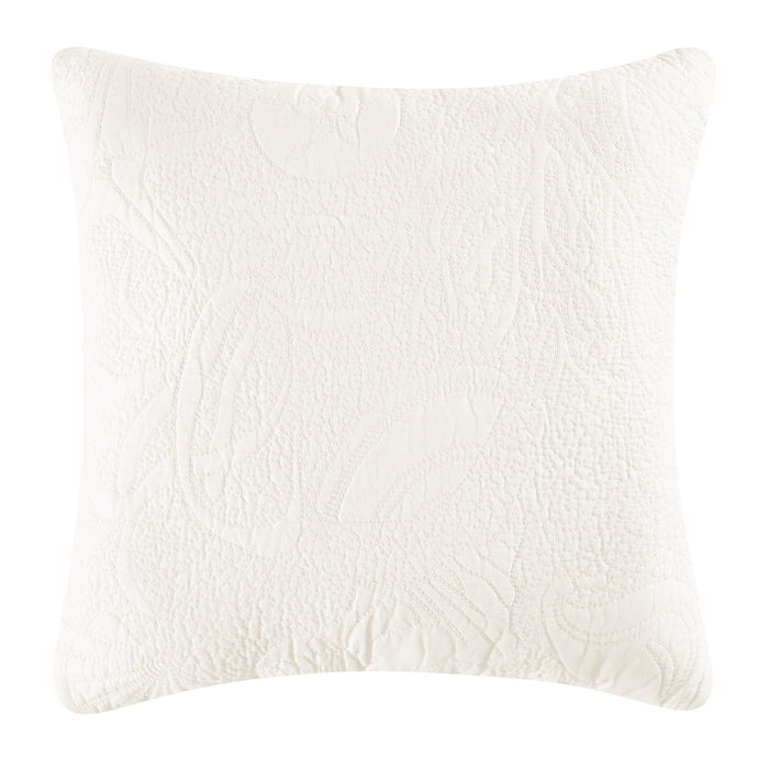 A Shell Matelasse Euro Sham.