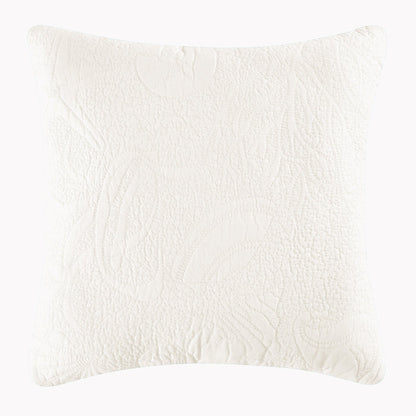 A Shell Matelasse Euro Sham.