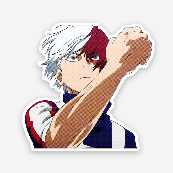 Shoto Todoroki sticker - Stickers | STICK IT UP