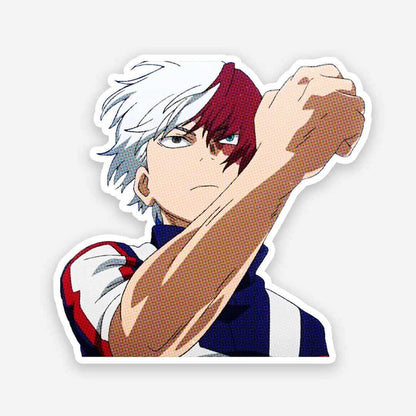 Shoto Todoroki sticker - Stickers | STICK IT UP