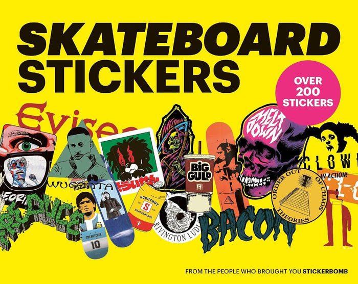Skateboard Sticker Book