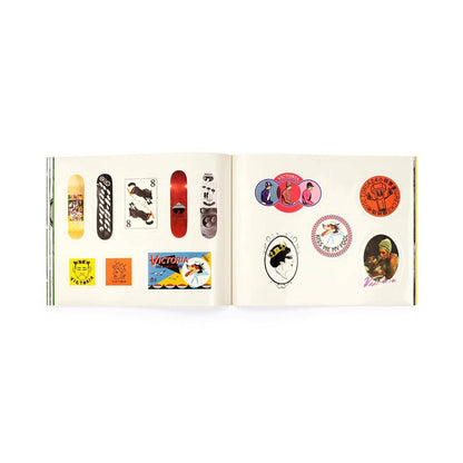 Skateboard Sticker Book