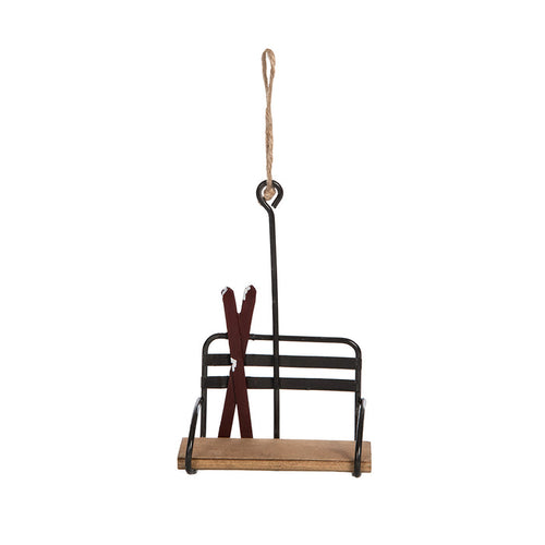 A Ski Lift Ornament.