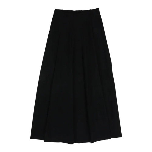 skirt maxi panel - black