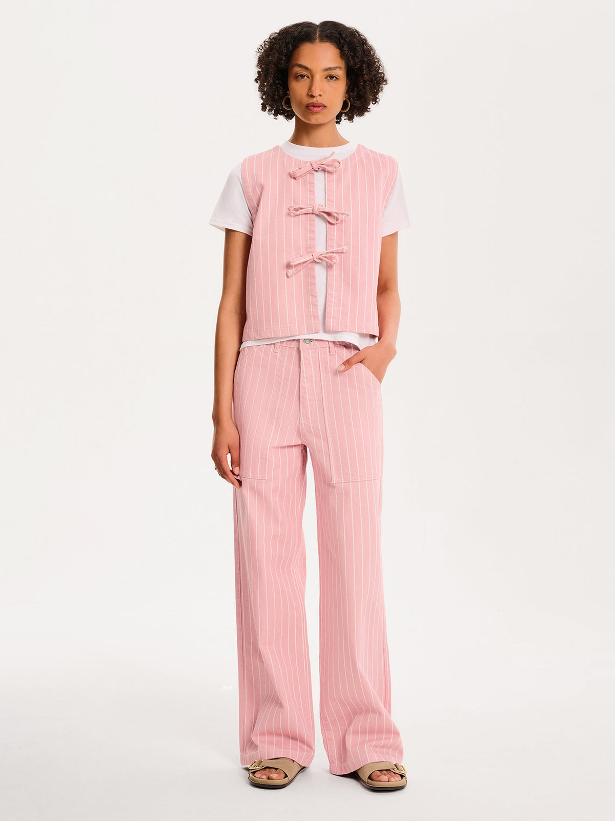 Sloan Top in Pink