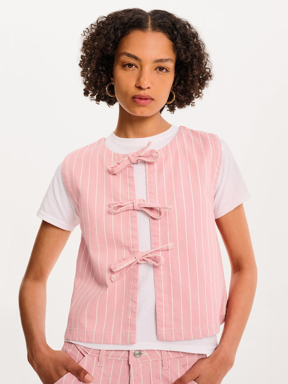 Sloan Top in Pink