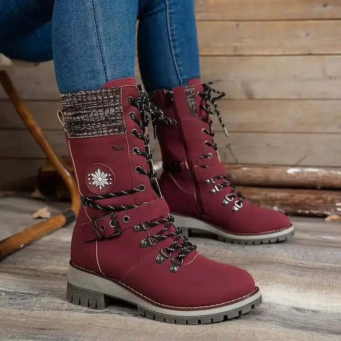 Sora™ | High Heel Winter Boots for Women – Stylish & Warm for Cold Weather