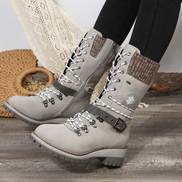Sora™ | High Heel Winter Boots for Women – Stylish & Warm for Cold Weather
