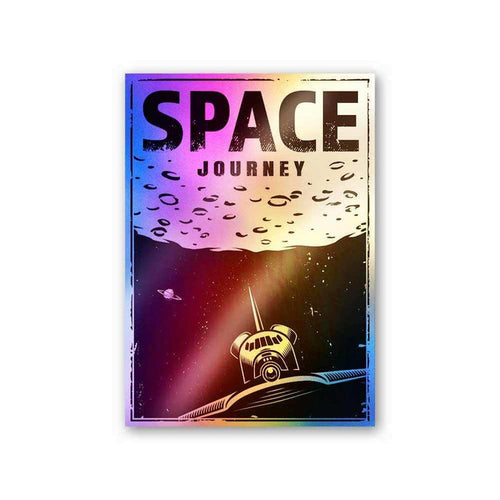 Space Journey Holographic Stickers - Holographic stickers | STICK IT UP