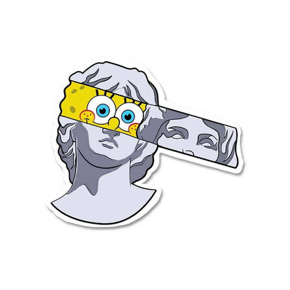 Spongebob Greek God Sticker - Stickers | STICK IT UP