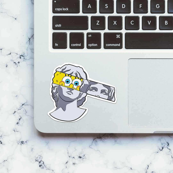 Spongebob Greek God Sticker - Stickers | STICK IT UP