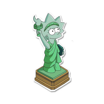 Statue of libertylisa Sticker - Stickers | STICK IT UP
